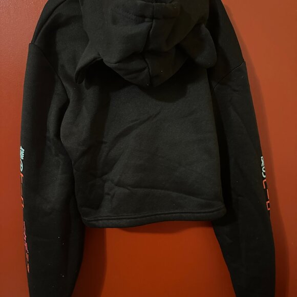 Himiko Toga My Hero Academia Wiki Women's Black Cropped Hoodie Sweater Size XS - Picture 3 of 3